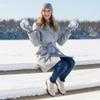 DUOYANGJIASHA Womens Snow Boots Winter Shoes Warm Fur Lined Ankle Booties Waterproof Comfortable Boots for Women view 3