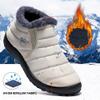 DUOYANGJIASHA Womens Snow Boots Winter Shoes Warm Fur Lined Ankle Booties Waterproof Comfortable Boots for Women view 4