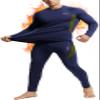 romision Thermal Underwear Long Johns for Men Fleece Lined Base Layer Cold Weather Hunting Gear Bottom and Top Set view 2