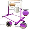 Helprise Gymnastic Kip Bar,Horizontal Bar for Kids Girls Junior,3' to 5' Adjustable Height,Home Gym Equipment,Ideal for Indoor and Home Training,1-4 Levels,300lbs Weight Capacity view 2