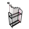 KPfaster Golf Organizer Golf Bag Storage Rack for Garage Golf Clubs18-Hole Organizer Rack Black Steel Golf Putter Holder Stand Club Display for Garage Home Gym view 1