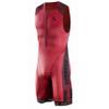 Synergy Triathlon Tri Suit - Men's Elite Sleeveless Trisuit (Crimson/Black, XX-Large) view 1
