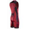 Synergy Triathlon Tri Suit - Men's Elite Sleeveless Trisuit (Crimson/Black, XX-Large) view 4
