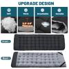 NAIZEA Folding Camping Cots for Adults, Portable Cot with Mattress Heavy Duty Outdoor Bed with Carry Bag 1200d Oxford Cloth Sleeping Cots for Camping Office Nap Home Guest Beach Travel view 3