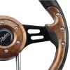 Roykaw Golf Cart Universal Steering Wheel Compatible with EZGO RXV TXT, Club Car DS Precedent Tempo, Yamaha G29 Drive Drive 2,Universal Design for Most Golf Cart view 2
