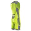 Synergy Triathlon Tri Suit - Men's Elite Sleeveless Trisuit (Neon Lime/Steel, Small) view 2