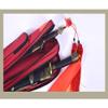GOONSDS Double Layers Tai Chi Multifunctional Sword Bag Carrying Case Martial Arts Weapons Case Sword,Red view 4