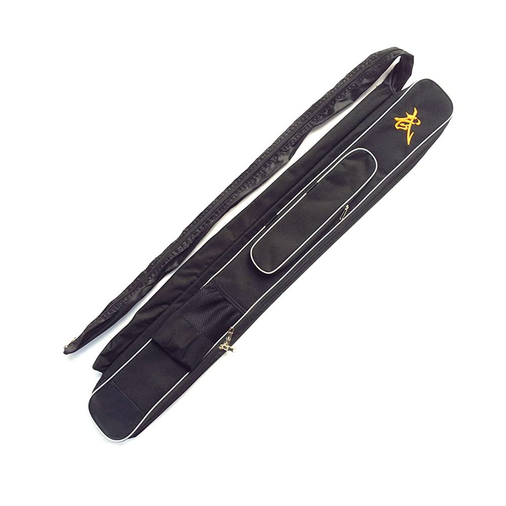 GOONSDS Taichi Sword Carrying Bag Double Layer Sword Carrying Case Martial Arts Weapons Case Sword Shoulder Bag (Double Layer),Black