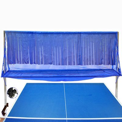 Yuanclllp Table Tennis Ball Recycle Equipment, 92"L x 18"W x 54"H, Stainless Steel Frames & Metal Wheels