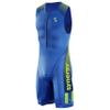 Synergy Triathlon Tri Suit - Men's Elite Sleeveless Trisuit (Ocean/Neon Lime, XX-Large) view 1
