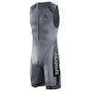 Synergy Triathlon Tri Suit - Men's Elite Sleeveless Trisuit (Slate/Black, Small) view 1