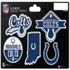 NFL Indianapolis Colts 5-Piece Die-Cut Decal Sheet view 1