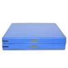 Exercise Mat Blue Foldable Gymnastics Tumbling Mat, Multifunctional Training Mat with Handle, Used for Yoga, Martial Arts, Jumping (Size : 120x60x5cm) view 2