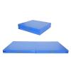 Exercise Mat Blue Foldable Gymnastics Tumbling Mat, Multifunctional Training Mat with Handle, Used for Yoga, Martial Arts, Jumping (Size : 120x60x5cm) view 3