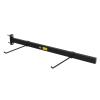 ZXXL Wall Mount Yoga Mat Holder - Holds 20 Mats, Hanging Exercise Mats Storage Organizer, for Home, Gym, Small Studio, or Commercial, Black view 1