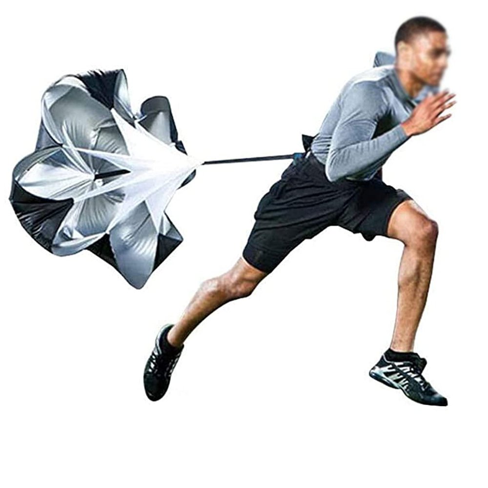 Resistance Parachute 56in Running Umbrella, Speed Resistance Training Parachute Equipment, for Fitness Explosive Power Training Speed Umbrella