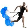 Resistance Parachute Running Speed Training, Speed Chute with Carry Bag, Resistance Running Parachute for Football Training Kids Youth and Adults(Color:Blue) view 1