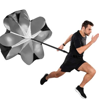 Resistance Parachute Running Speed Training Parachute, with Adjustable Strap Speed Sprint Training Chute, for Kids/Youth/Adults Running Chute