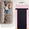 Ryride - Treadmill, Foldable Treadmill, Home and Office Under Table Treadmill, Low Noise and Sports Applications for Small Spaces (Pink) view 4