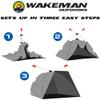 Pop Up Beach Tent  Water and Wind Resistant Sun Shelter for Shade with UV Protection, Instant Set Up, and Carry Bag by Wakeman (Navy) view 3