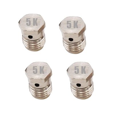 Manloney LLC Universal Burst Disks 1.8K 3K 5K 7.5K HPA Burst Disk 3/8-24 UNF Unified Copper Paintball Compressed Air Tank Regulator Burst Disks (5K)