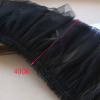 GMMDXD Sand Cloth lace New White Black Double-Layer mesh Shrink Edge Handmade DIY Clothes Skirt lace Accessories 40cm Wide (Color : White 1m) view 4