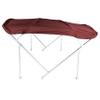 Pontoon Bimini Top Kit 8' x 8' x 1.25" (Burgundy) view 2