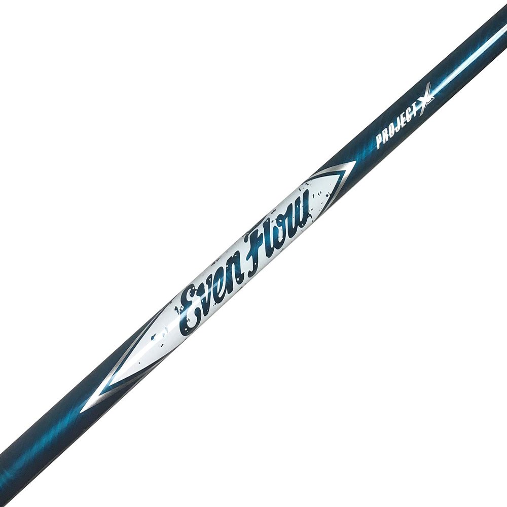 New Blue Project X Even Flow Shaft w/Taylormade Adapter & Grip (Driver Length) (65g Stiff)
