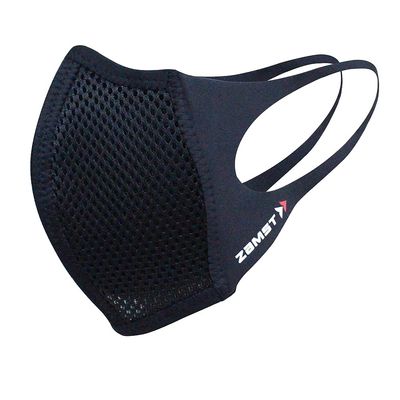 Zamst Sports Mouth Cover (2 Pack) (Regular) Black