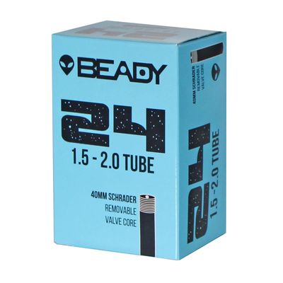 Beady Butyl Tube, 24 x 1.5-2.0 Inch SV 40mm - BU0572