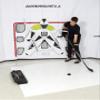 Winnwell Hockey Passer Training Aid - Clamp On Passing & Stick Handling Premium Trainer, Help Improve Puck Control & Shooting with Rubber Rebounder Passing Aid | Equipment Made for Kids & Adults view 2