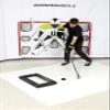 Winnwell 4Way Hockey Passing Aid - Passing & Stick Handling Trainer Suitable for On/Off Ice, Help Improve Puck Control & Shooting with Rubber Rebounder Passing Aide | Equipment Made for Kids & Adults view 2