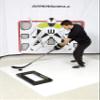 Winnwell 4Way Hockey Passing Aid - Passing & Stick Handling Trainer Suitable for On/Off Ice, Help Improve Puck Control & Shooting with Rubber Rebounder Passing Aide | Equipment Made for Kids & Adults view 3
