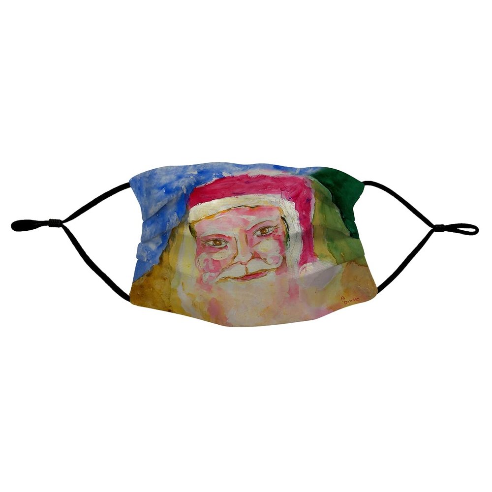 Betsydrake MA909 Santa Face Face Mask Multicoloured