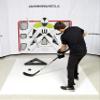 Winnwell Triangle Hockey Passing Aid - Passing & Stick Handling Trainer for On or Off Ice, Help Improve Puck Control & Shooting with Rubber Rebounder Passing Aide | Equipment Made for Kids & Adult view 2