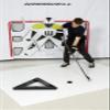 Winnwell Triangle Hockey Passing Aid - Passing & Stick Handling Trainer for On or Off Ice, Help Improve Puck Control & Shooting with Rubber Rebounder Passing Aide | Equipment Made for Kids & Adult view 4