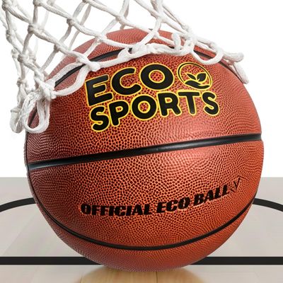 Eco Sports Outdoor and Indoor Basketball Size 7 - TPU Leather Strong Grip and High Performance, Training Ball for Youth and Adults Basketball Games