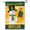 Baylor Bears Holiday Winter Snow Garden Banner Flag view 1