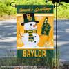 Baylor Bears Holiday Winter Snow Garden Banner Flag view 2