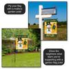 Baylor Bears Holiday Winter Snow Garden Banner Flag view 4