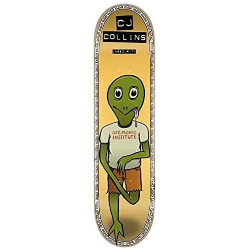 Toy Machine Skateboard Deck Collins Insecurity 7.75"