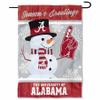 Alabama Crimson Tide Holiday Winter Snow Garden Banner Flag view 1