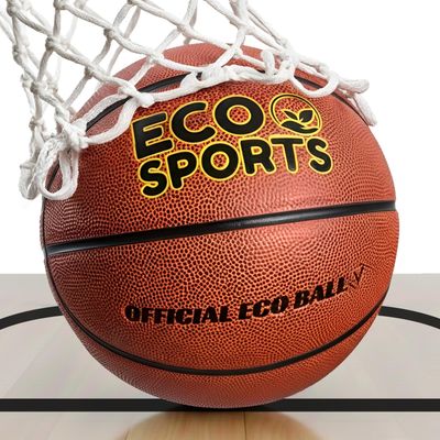Eco Sports Kids Basketball Size 5 - TPU Leather Strong Grip and High Performance, Training Ball for Youth and Children Outdoor and Indoor Basketball Games