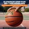 Eco Sports Kids Basketball Size 5 - TPU Leather Strong Grip and High Performance, Training Ball for Youth and Children Outdoor and Indoor Basketball Games view 3