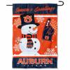 Auburn Holiday Winter Snow Garden Banner Flag view 1