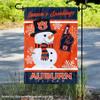 Auburn Holiday Winter Snow Garden Banner Flag view 2
