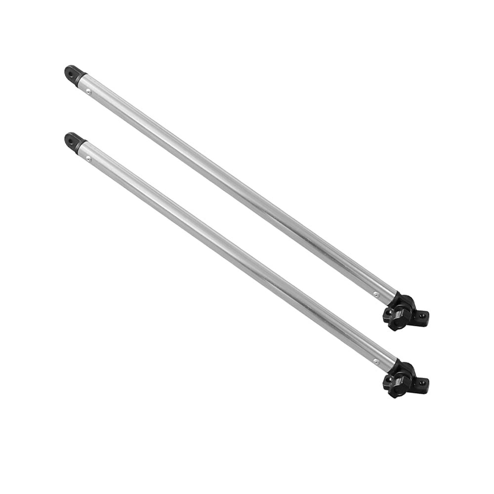 Savvycraft 1" Aluminum Tube Bimini Top Rear Support Poles 44.5" Long fits 54" H Frame