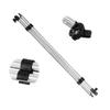 Savvycraft 1" Aluminum Tube Bimini Top Rear Support Poles 44.5" Long fits 54" H Frame view 4