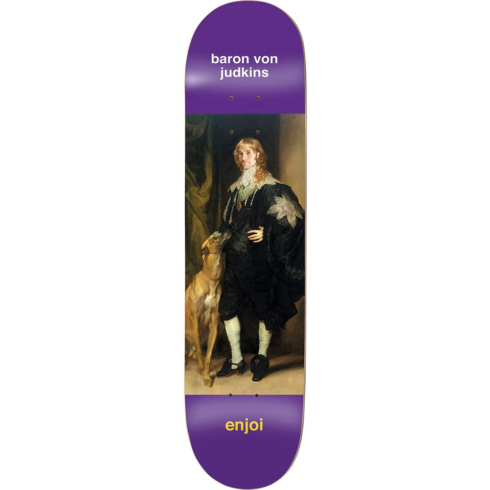 Enjoi Judkins Renaissance Skateboard Deck -8.25 Impact.Lt - Assembled AS Complete Skateboard