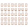 Allsor Ferrule for Pool Cue, 40pcs Ferrules Tubes Replacement Parts Pool Cue Ferrule for Replacement Parts(13MM, 0.5 inch)